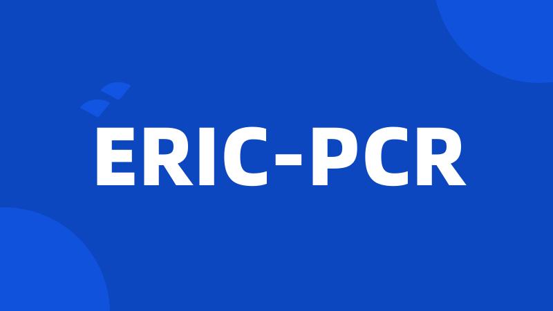 ERIC-PCR