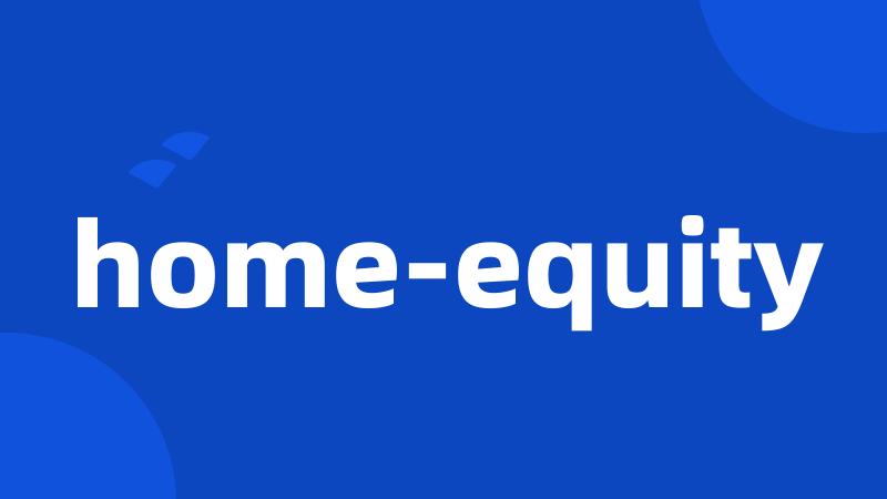home-equity
