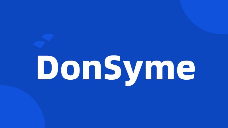 DonSyme