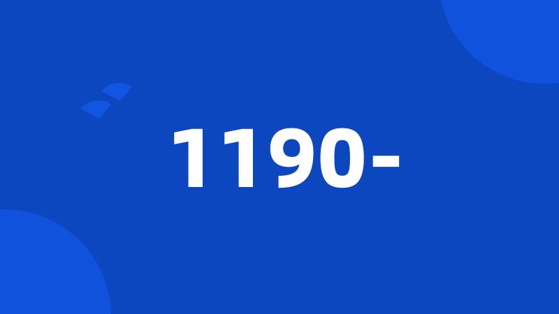 1190-