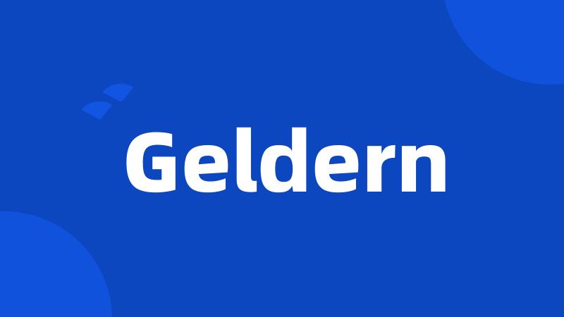 Geldern