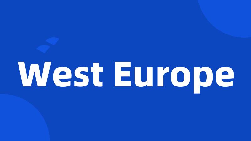 West Europe