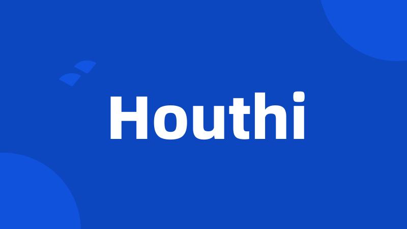 Houthi