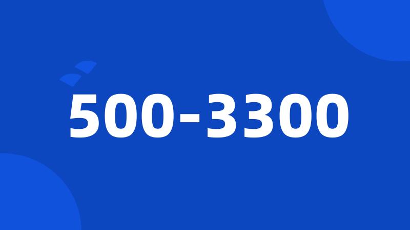 500-3300