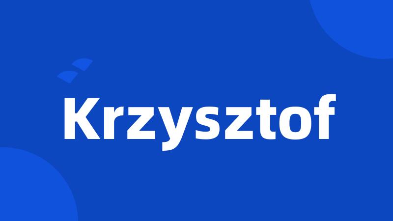 Krzysztof