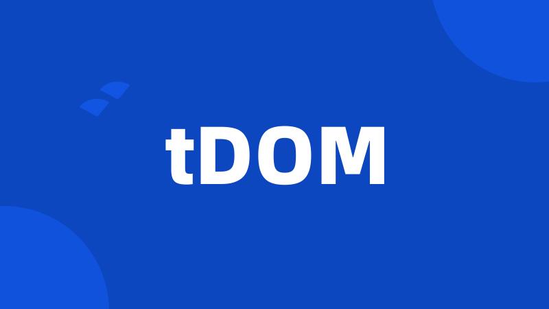 tDOM