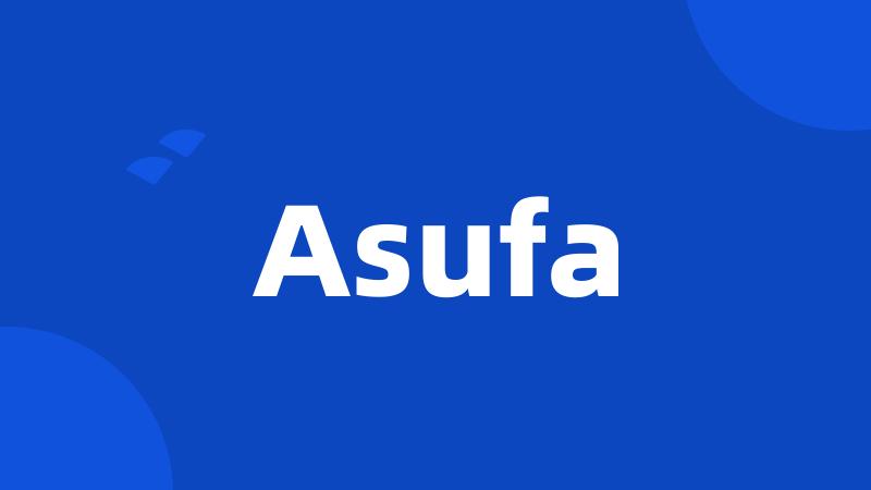 Asufa