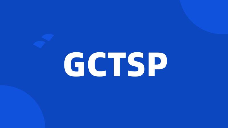 GCTSP