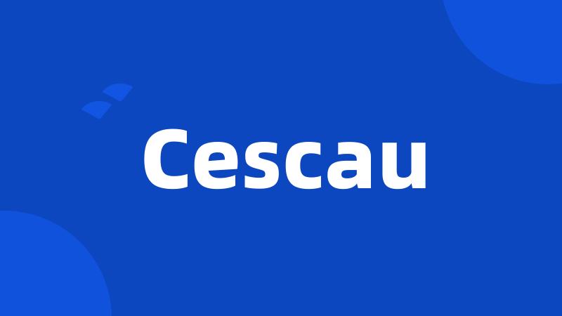 Cescau