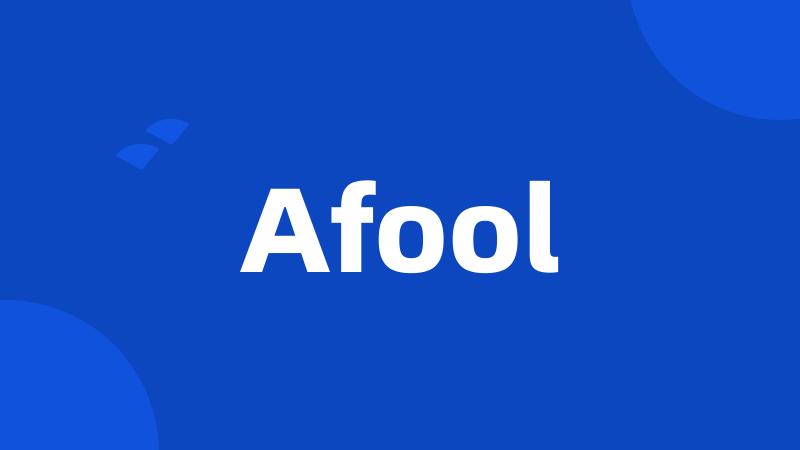 Afool
