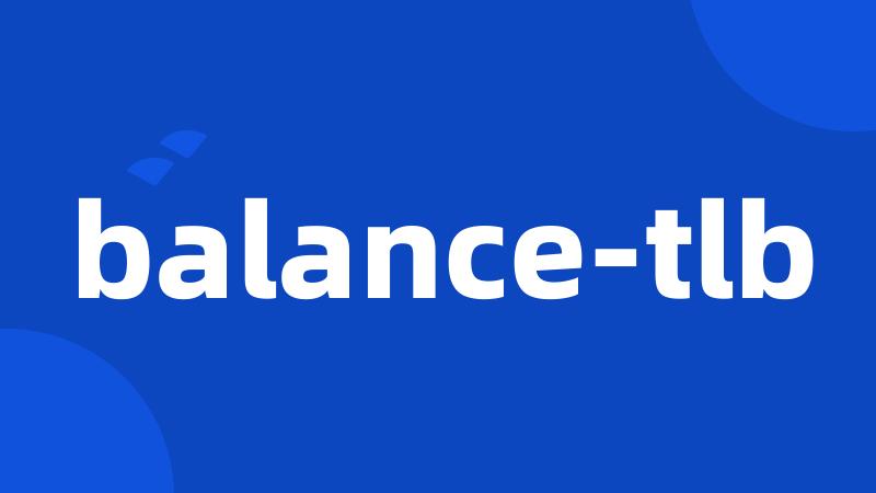 balance-tlb