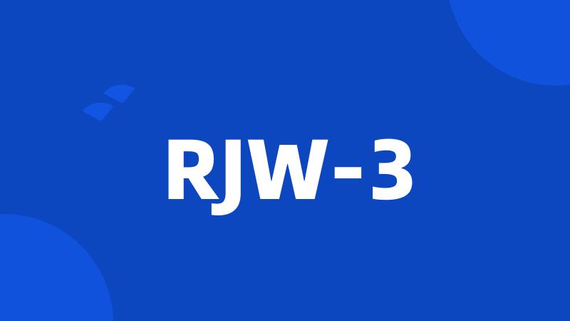 RJW-3