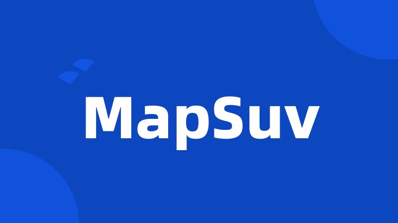 MapSuv