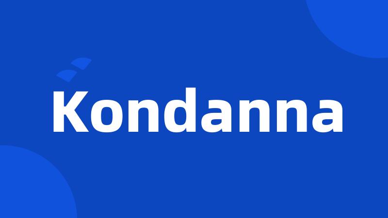 Kondanna