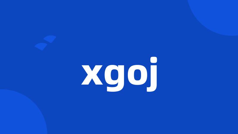 xgoj