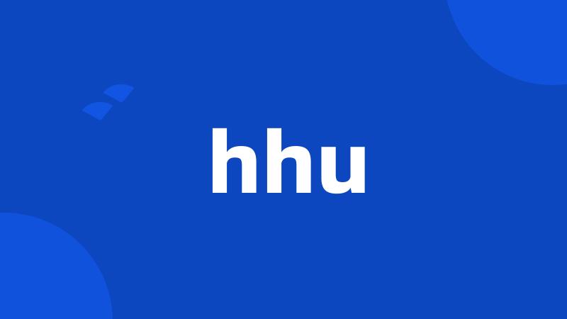 hhu