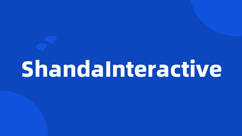 ShandaInteractive