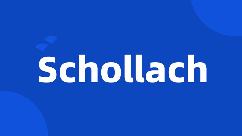 Schollach