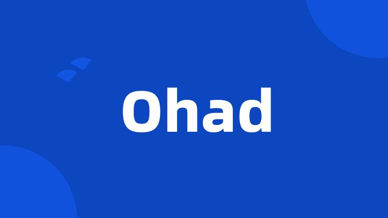 Ohad