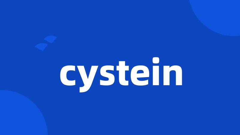 cystein