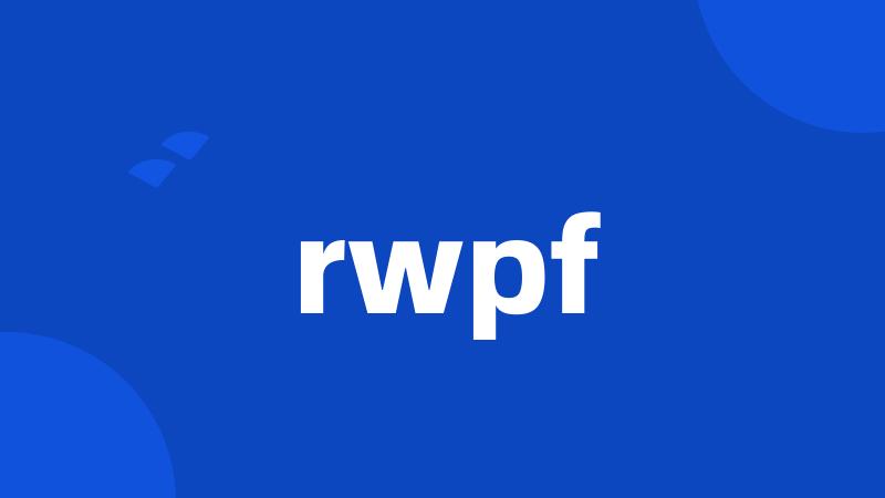 rwpf