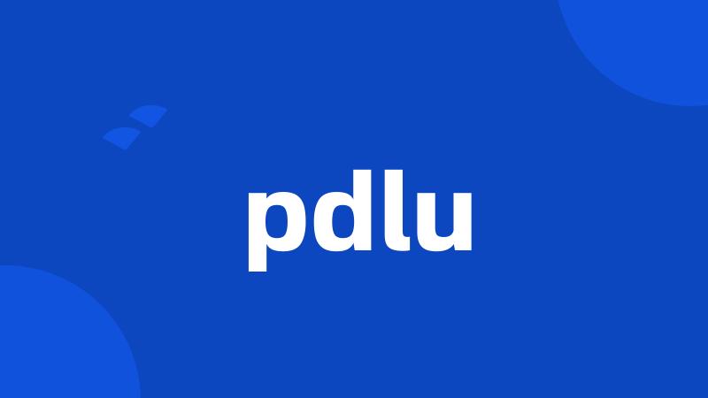 pdlu