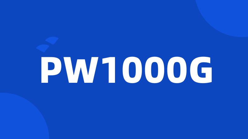 PW1000G
