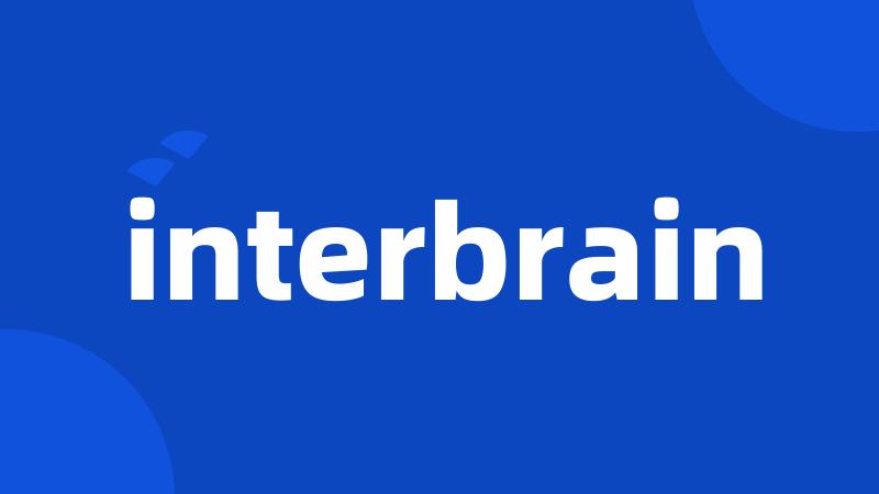 interbrain