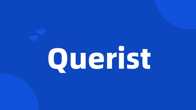 Querist