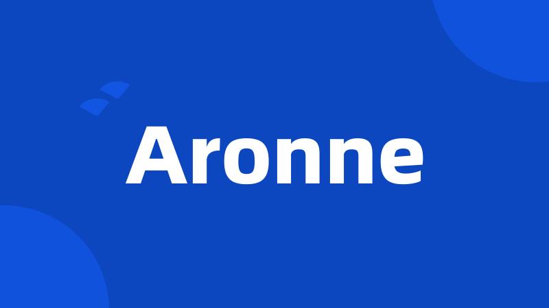 Aronne