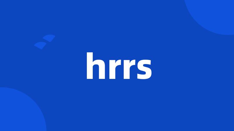 hrrs