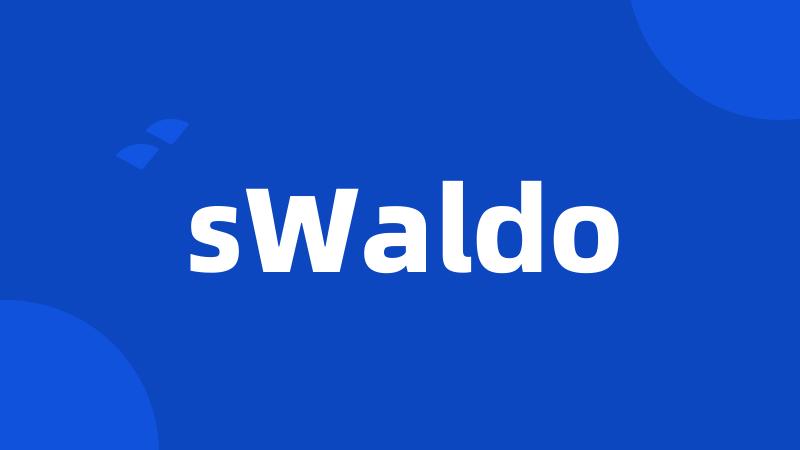 sWaldo