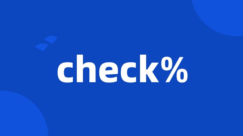 check%