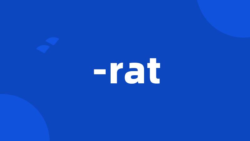 -rat
