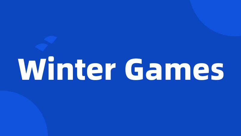 Winter Games