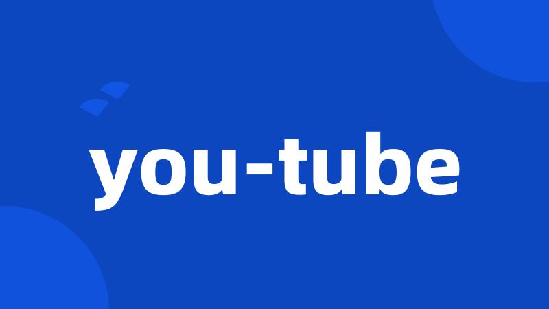 you-tube