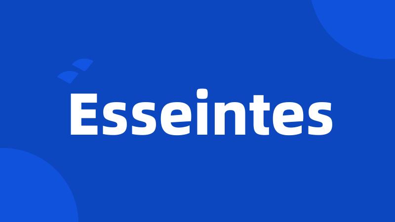 Esseintes