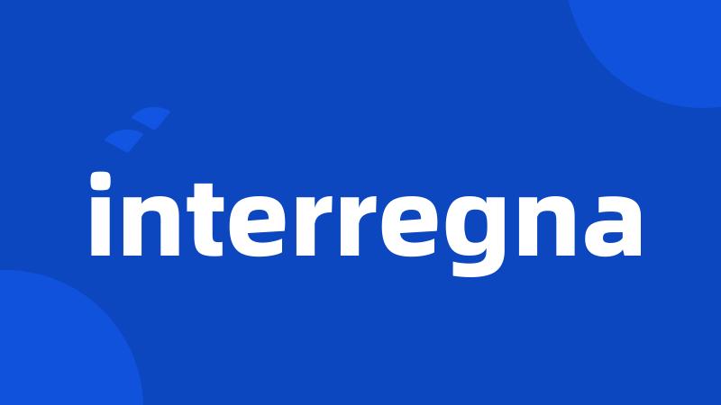 interregna