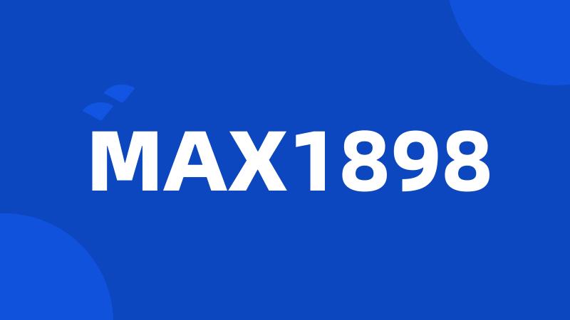 MAX1898