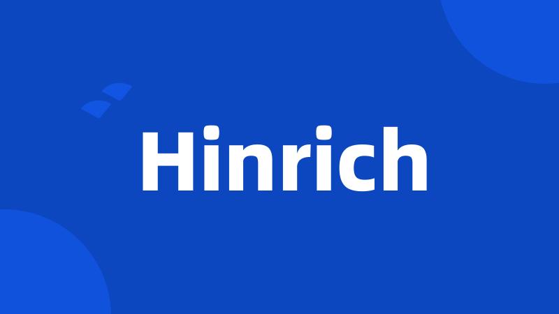 Hinrich