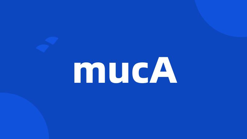 mucA