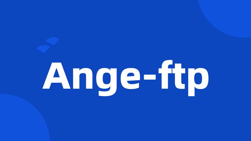 Ange-ftp