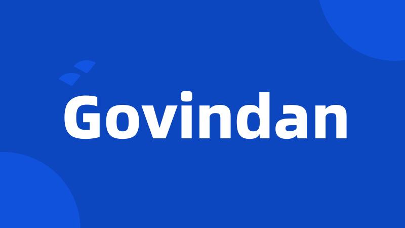 Govindan