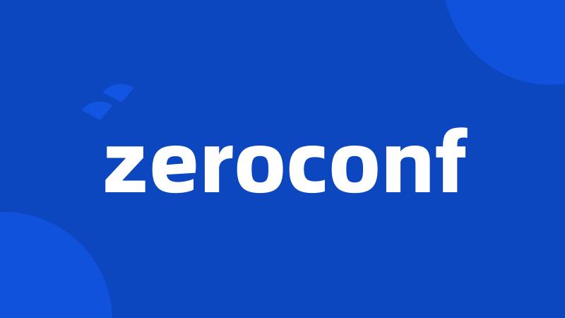 zeroconf