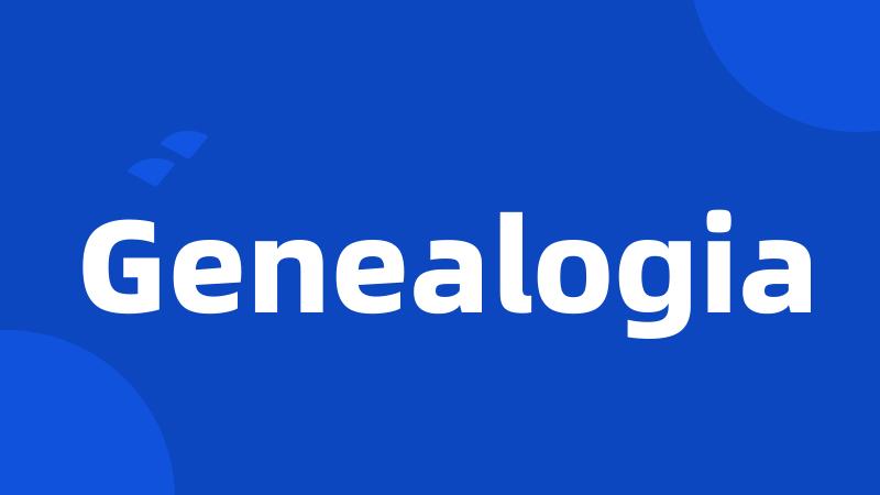 Genealogia