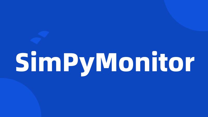 SimPyMonitor