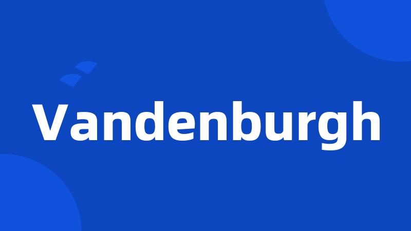 Vandenburgh