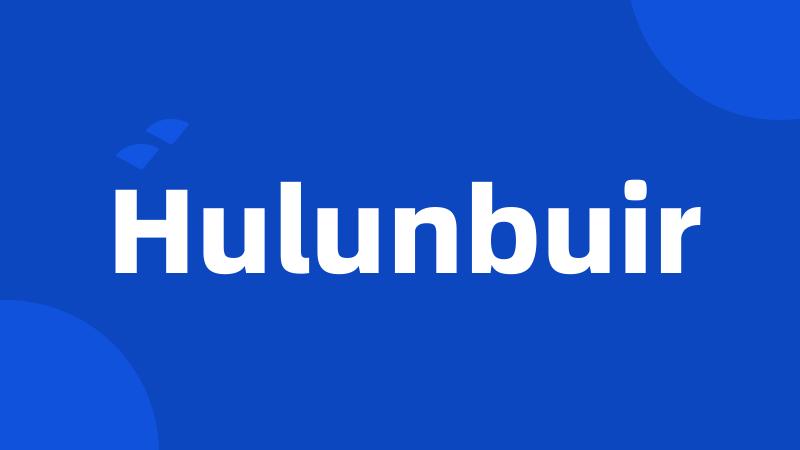 Hulunbuir