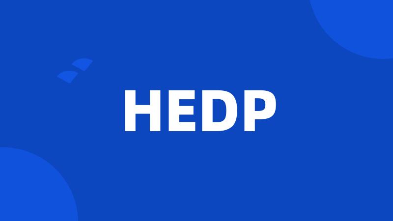 HEDP