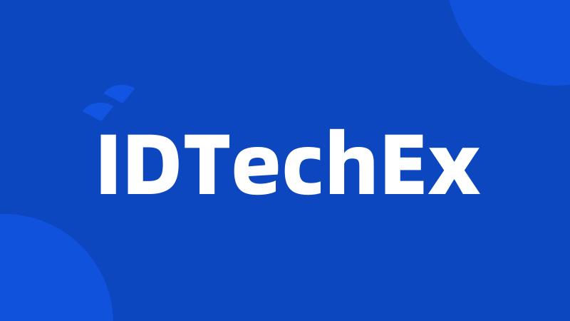 IDTechEx